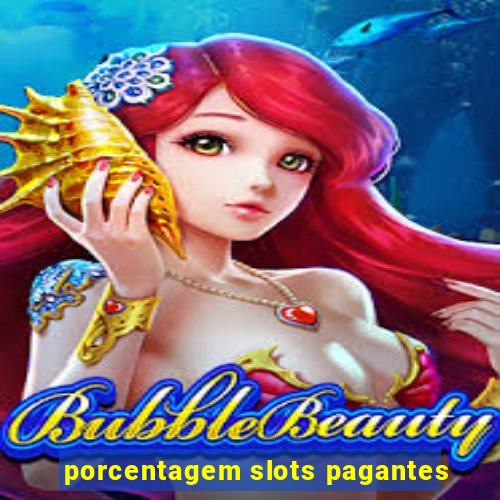 porcentagem slots pagantes